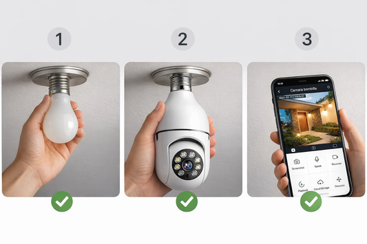 Cámara de seguridad inalámbrica